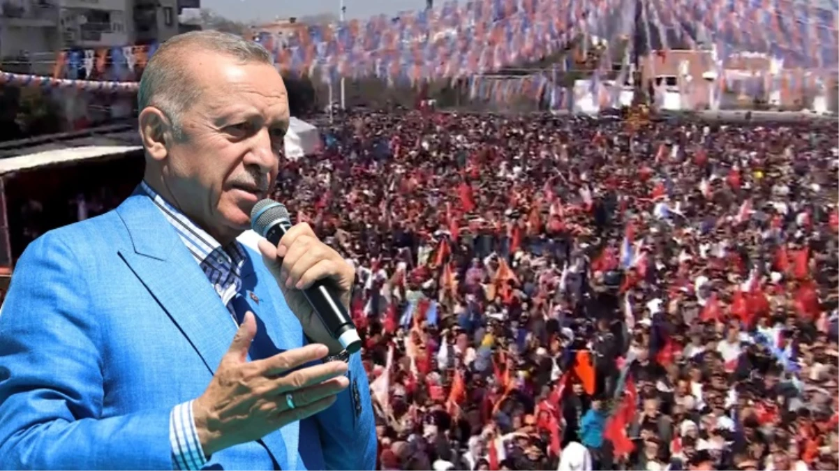 Erdoğan’dan Özel’in memleketinde gövde gösterisi! İşte mitinge katılan kişi sayısı