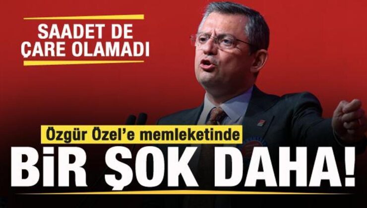 Özgür Özel’e memleketinde bir şok daha! Saadet Partisi de çare olamadı