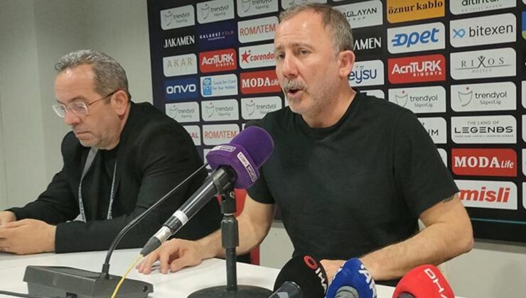 Antalyaspor’da Sergen Yalçın: ‘Çok zorlu bir süreçten geçiyoruz’