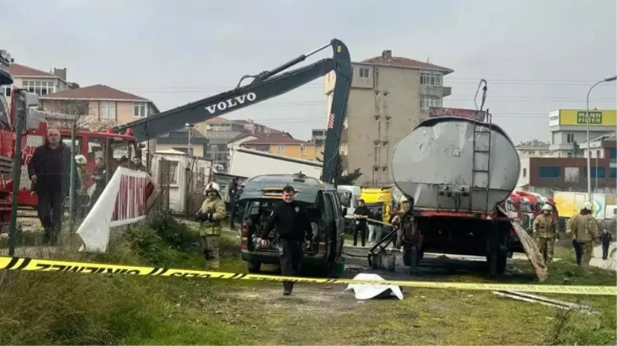 Ataşehir’de patlayan tankerde can kaybı arttı! 2 ölü, 2 yaralı