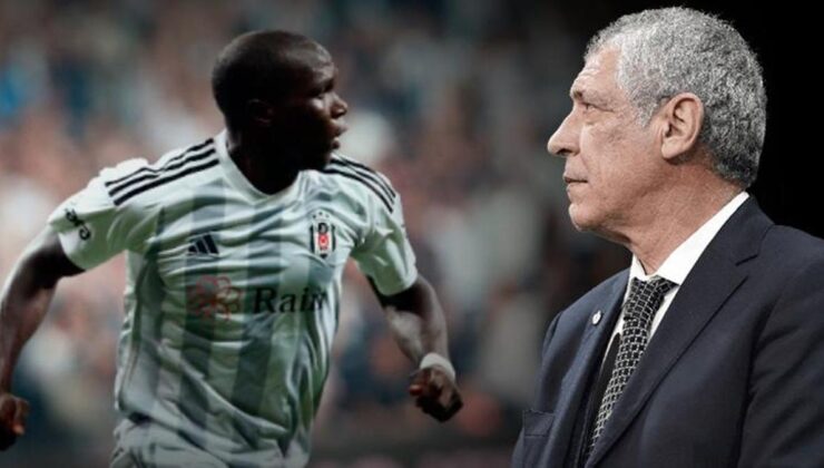 Beşiktaş’ta Fernando Santos’tan Vincent Aboubakar’a özel istek! ‘Kulaklarını tıkayıp sahada karşılık ver’