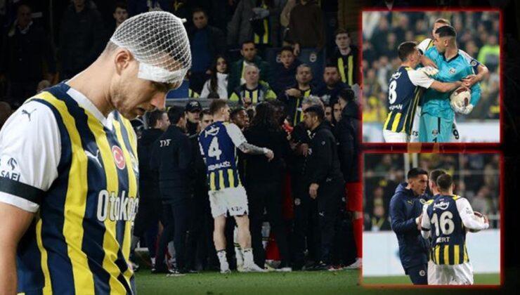 Fenerbahçe – Pendikspor maçında gergin ilk yarı! Kartalar havada uçuştu, ortalık karıştı