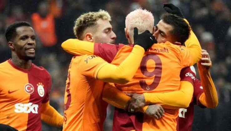 Galatasaray bu sezon ilk kez 6 gol sevinci yaşadı