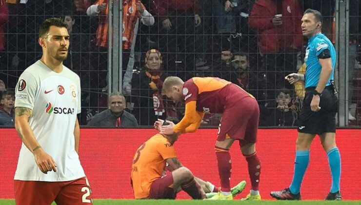 SON DAKİKA: Galatasaray’dan sakatlık açıklaması!