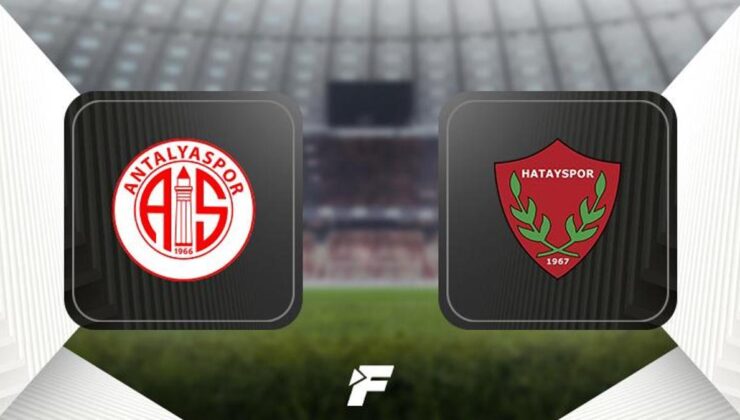 Antalyaspor – Hatayspor maçı ne zaman, saat kaçta ve hangi kanalda?