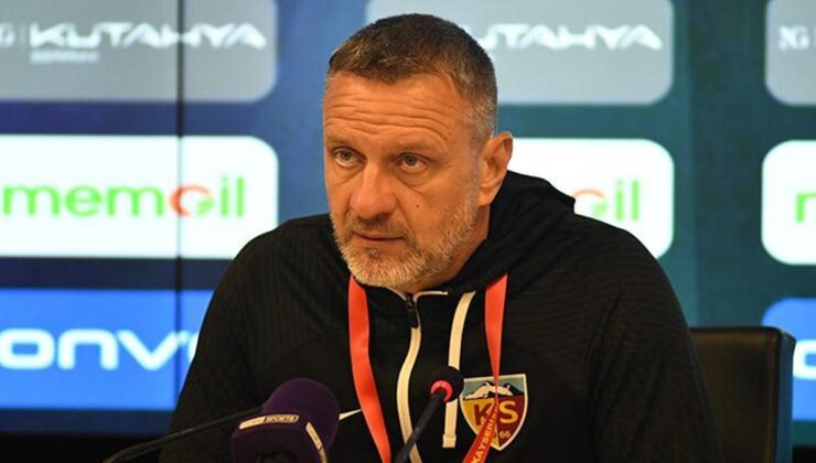 Kayserispor’da Hari Vukas: ‘Bizi öldürdüler diyemem’