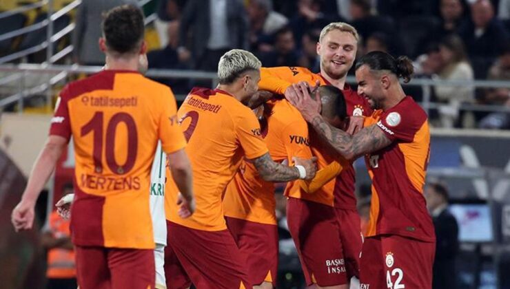 (ÖZET) ASLAN DURDURULAMIYOR! Alanyaspor – Galatasaray maç sonucu: 0-4