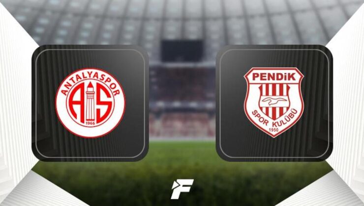 Antalyaspor – Pendikspor maçı (CANLI)