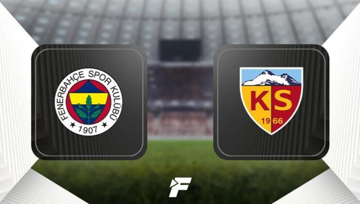 Fenerbahçe – Kayserispor maçı ne zaman, saat kaçta, hangi kanalda? Fenerbahçe Kayserispor muhtemel 11’ler